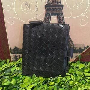 Bottega Veneta Bi-fold Wallet Brown with Nappa Leather